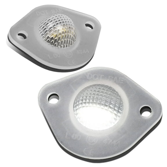 DNA Motoring NVL-LPL-010 License Plate Lights For 1994-2004 For Ford Mustang 95 96 97 98 99 00 01 02 03