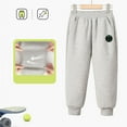 thumbnail image 4 of Pantalons de Jogging pour Filles avec Poches, Cordon de Serrage Réglable, Coupe Ample, 4-5 Ans, 4 of 4