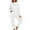 White, variant on SUYIDA Women'S Winter Fleece Pajamas,Cozy Set With Hooded Pullover And Comfy Pants Featuring Convenient Pocket For Relaxation And Everyday Wear - Light Gray