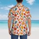 thumbnail image 4 of Fotbe Autumn Leaves Camisa Hawaiana para Hombre Unisex – Camisa Casual de Verano con Botones de Manga Corta de Algodón y Lino,X-Large, 4 of 7