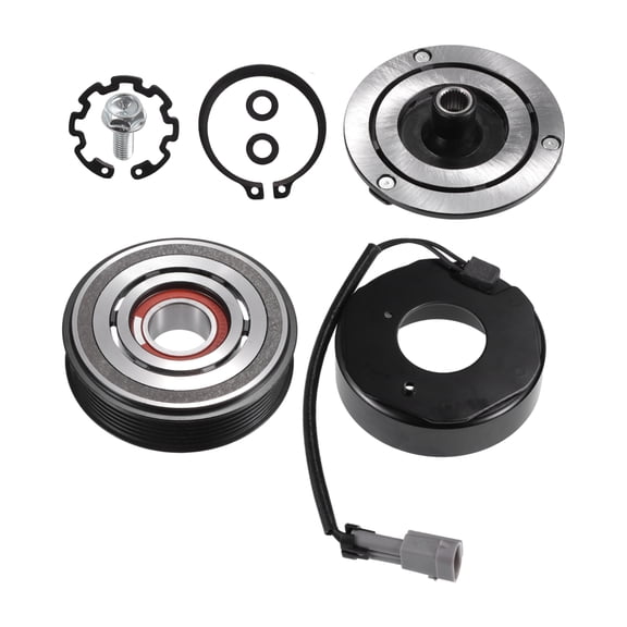 Unique Bargains 1 Set AC Compressor Clutch Kit Replace for Chevrolet Silverado 2500HD 2002-2013  8 CYL 6.6L