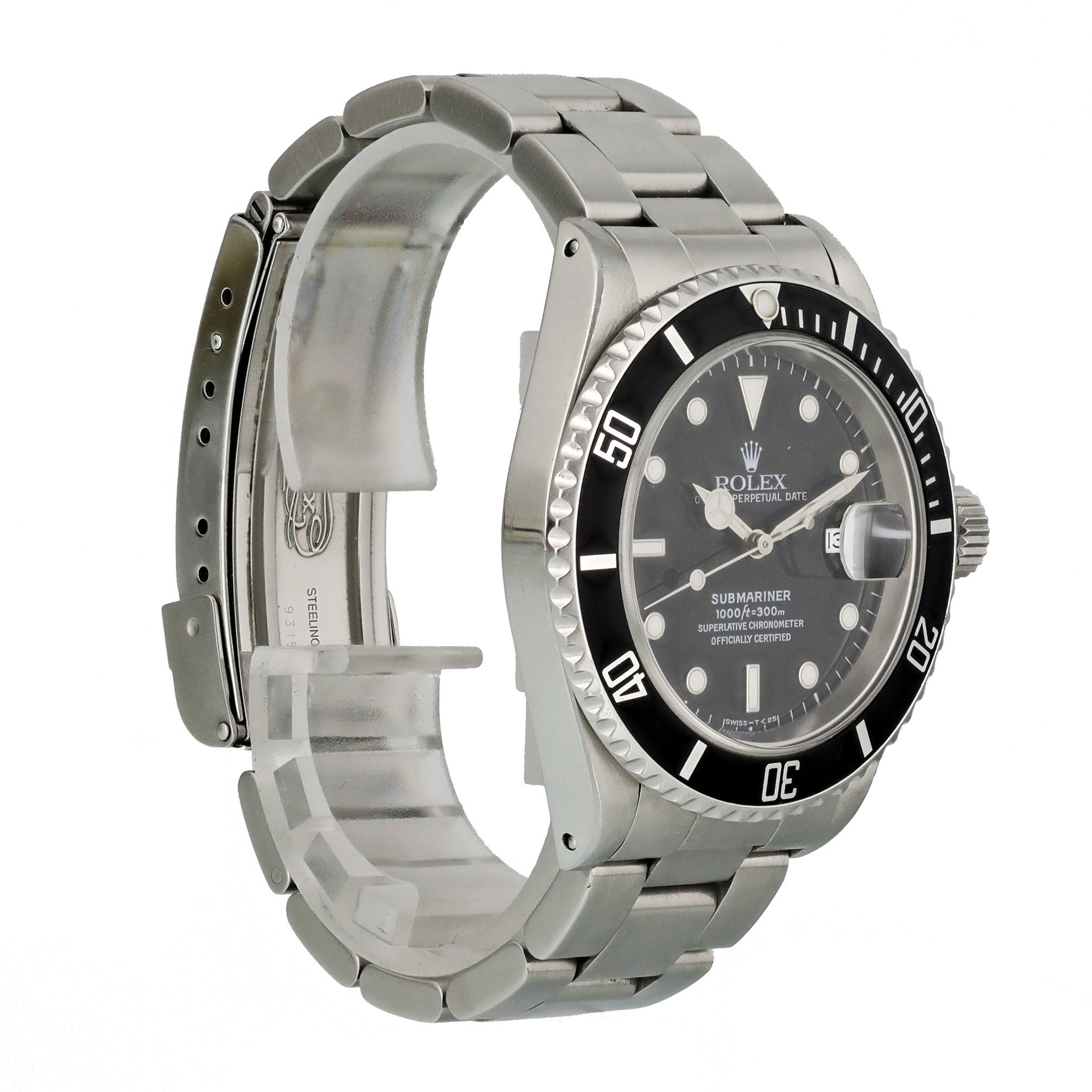 Rolex Submariner 16610 Mens Watch 