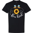 thumbnail image 3 of Inktastic Bee Kind Bees and Sunflower T-Shirt, 3 of 5
