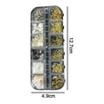 thumbnail image 2 of Kit de Decoración de Uñas con Piedras Strass 3D Levamdar  CPB-US-HPP38-2, 2 of 5