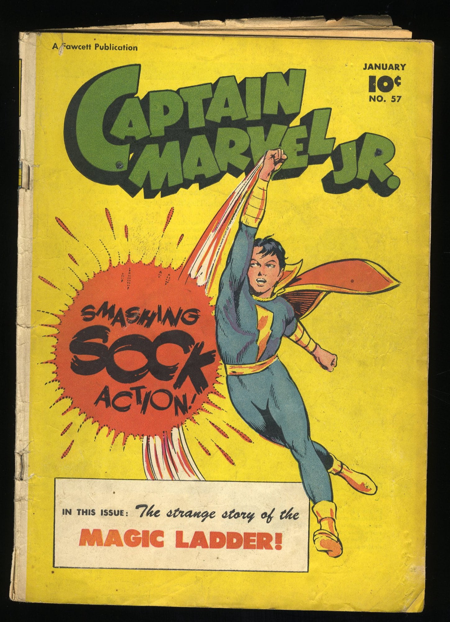 Cover of Captain Marvel Jr. #57