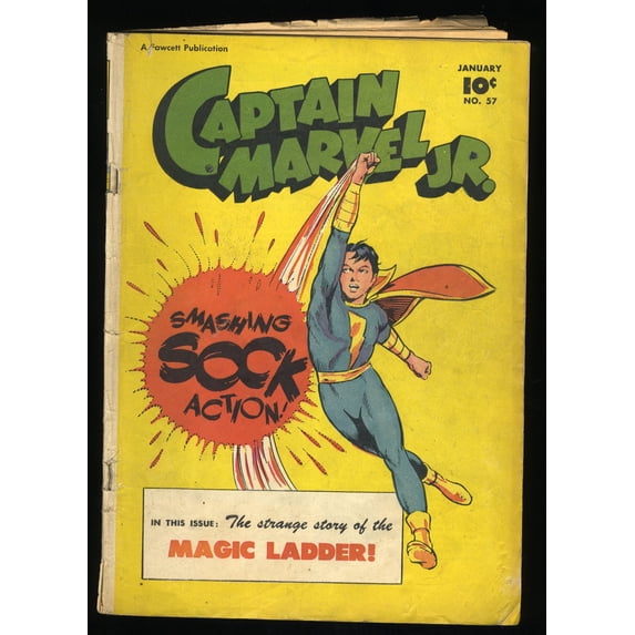 Captain Marvel Jr. #57 GD 2.0 See Description (Qualified) Comic Book