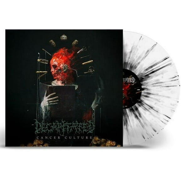 Decapitated - Cancer Culture (Clear w/ Black Splatter) - Music & Performance - Vinyl