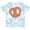 Tie Dye Blue, variant on Inktastic Heart-shaped Pretzel Boys or Girls Toddler T-Shirt