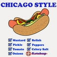 thumbnail image 2 of CafePress - Chicago Style Hotdog - White Shot Glass, Unique and Funny Shot Glass, 2 of 2