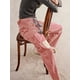 thumbnail image 4 of Jeans para Mujer Y2k con Rayas, Cordón Ajustable, Cintura Alta, Rectos, Pierna , Estilo Boyfriend, Pantalones Vaqueros Mom. Rojo S, 4 of 8