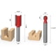 thumbnail image 2 of Brocas De Corte Para Carpintería Cortadores De Fresado De Madera Herramientas De Corte De Enrutador De Alta Resistencia Kit De Sierra De Fresado De Madera Para Tallado De Carpintería,15 Piezas 1/4 Cateissary TO002717-00, 2 of 7