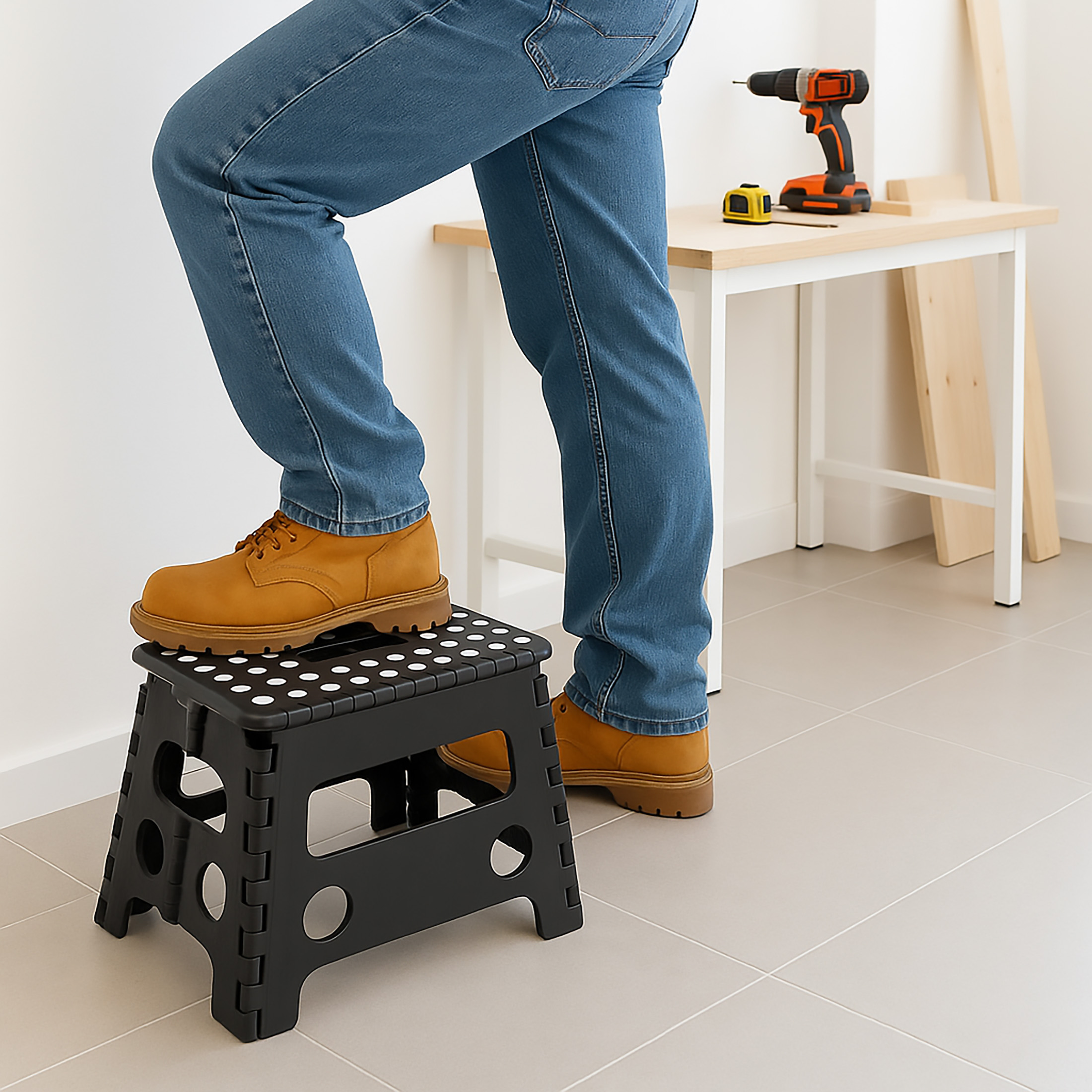 Core Pacific 12-Inch Extra Wide Folding Step Stool photo 6