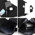 thumbnail image 5 of Chest bag anti-theft close-fitting chest bag one-shoulder underarm bag travel small backpack - black, 5 of 6