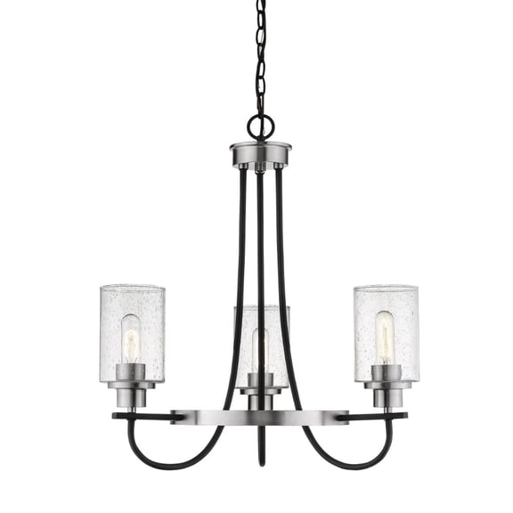 Millennium Lighting 3503 Clifton 3 Light 24" Wide Chandelier - Black