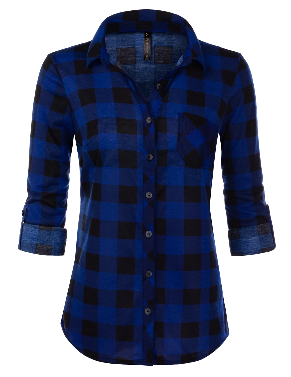 womens flannel shirts walmart