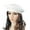White, variant on White Berets Ladies Solid Color Imitation Wool Beret Bud Hat Painter Hat