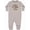 AC-Heather Grey, variant on Australian Shepherd Toy Aussie Baby Fleece Romper