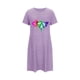 thumbnail image 5 of Camisón corto de talla grande para mujer, camisón de manga corta con estampado de pecho a la moda, camisón para mujer, 5 of 5
