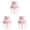 Pink 3PCS, variant on Mini Household Electric Garlic Masher Creative Wireless Garlic Masher Small Multi Function Cooking Machine Garlic Machine