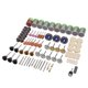 thumbnail image 1 of Kit d'accessoires pour outils rotatifs de polissage, meules de ponçage, 350 pièces, 1 of 4