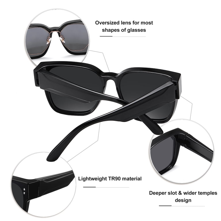 Kanastal, over Sunglasses, Large Fit, Polarized UV400, Anti  display picture 1