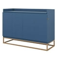 thumbnail image 5 of Runforrrs Murphy bed with Iron Legs, Queen Size, Blue, 5 of 12