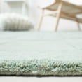 thumbnail image 6 of SAFAVIEH Martha Stewart Knot Geometric Wool Area Rug, Sea Anemone, 4' x 6', 6 of 9