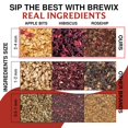 thumbnail image 3 of Té de hierbas BREWIX Manzana Ácida e Hibisco 25 bolsas, 3 of 9
