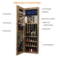 thumbnail image 2 of Jewelry Storage Fashion Simple Jewelry Storage Mirror Cabinet With LED Lights Can Be Hung On The Door Or Wall,Jewelry Boxes, 2 of 7