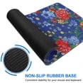 thumbnail image 6 of Long Mouse Pads for Desk,Pioneer Flower Floral Print Pattern Desk Mats on Top Of Desks, Desk Mouse Pad Extra Large with 3mm Non-Slip Base and Stitched Edge for Gaming,Office,Work,Home 31.5"x11.8", 6 of 6