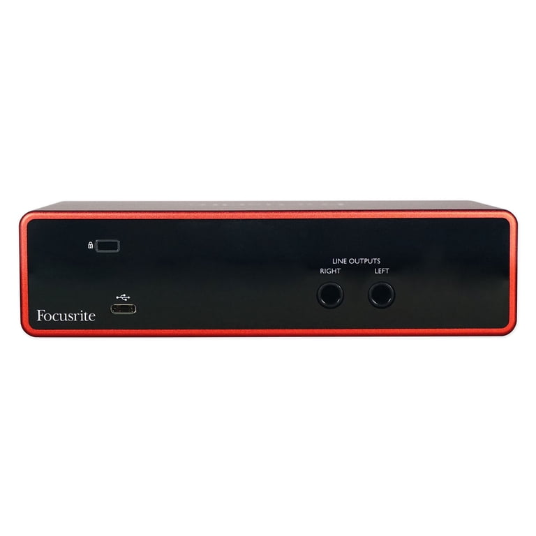 Focusrite Scarlett 2i2 Studio 3rd Gen USB Audio Interface, Mic