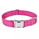 thumbnail image 1 of Collar para perro, collar clásico ajustable de nailon reflectante con acolchado de malla suave y transpirable para perros medianos, talla M, rosa., 1 of 5