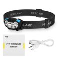 thumbnail image 5 of LED Headlamp Rechargeable Headlamp with Motion Sensor Flashlight, 5 of 5