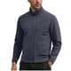thumbnail image 2 of Ceisia Warm Stretchy Men's Slim Fit Stand-Collar Zip-Up Fleece Jacket Gift, 2 of 9