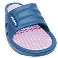 thumbnail image 3 of Women's Light Weight Slide Sandals | Beach Flip Flip Water Shoe with Open Toe, Great for Showers, House Slipper, Dorms & Outdoor Use, Pink, 10, 3 of 5