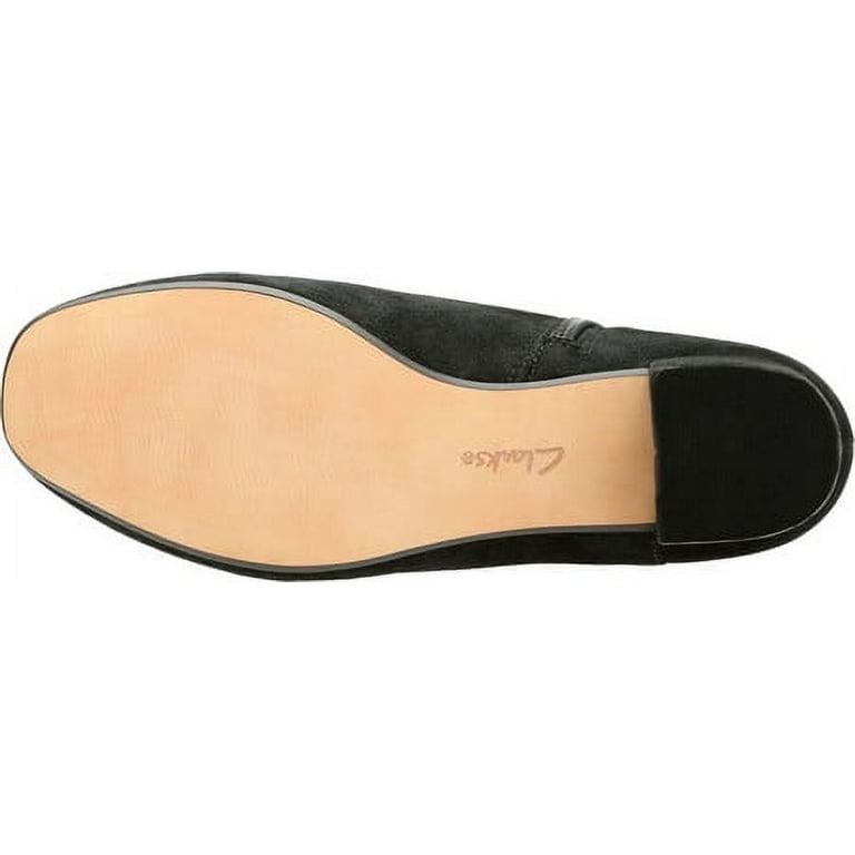 Clarks chartli top lilac leather booties