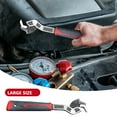 thumbnail image 2 of Adjustable Multi-function Self-locking Universal Soft Grip Plumbing Spanner, Self-Adjusting Quick Power Grip Tool With Non-Slip Handle (6/8/10/12 Inch Options), 2 of 3