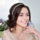 thumbnail image 5 of BRIGHTFUFU Boda de cristal para mujer de novia Flor y hojas Corona diadema Tiara tocado, 5 of 8