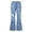 BU1, variant on Women’S Heart Cutout Flare Jeans, High Waisted Distressed Bell Bottom Trousers, Soft Denim Casual Fashion Pants, 1 Piece, Sizes XS Through XXL
