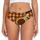 thumbnail image 1 of Balery Sunflower Gnomes and Bees Ropa Interior de Algodón para Mujer con Dibujo – Braguitas Cómodas y Elásticas, Estilo Clásico-Large, 1 of 6