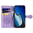 thumbnail image 3 of Funda Cartera FOXDOCK para iPhone 15 Plus , Flip PU con Relieve de Gatos y Perros, Tarjetero y Soporte, 3 of 6