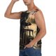 thumbnail image 3 of Fotbe Adorable Kitten On Mini Train Men's Camiseta sin Mangas Estampada para Hombres, Playera Casual para Gimnasio, Entrenamiento, Playa-XX-Large, 3 of 7