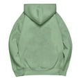 thumbnail image 6 of Lmnyox Oversized Hoodies for Women Solid Fashion Long Sleeve Drawstring Sweatshirts with Pocket Casual Pullover, 6 of 9