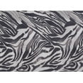 thumbnail image 2 of Zelouf Suji Knit Print  , Sewing, DIY, Crafts Fabric by the Yard, 909 Blk/silver, 20 Yard, 2 of 2