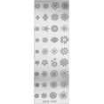thumbnail image 3 of 1 placa de acero inoxidable con diseño floral para estampar uñas, plantilla rectangular para imágenes de uñas, plantilla de estampado de color de acero inoxidable, placas para decoración de uñas, 3 of 3