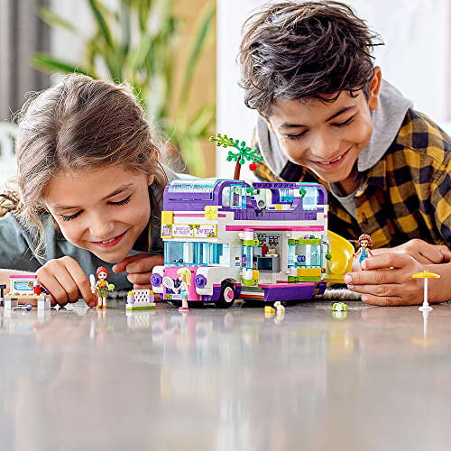 polet udlejeren Kommuner Lego Friends Friendship Bus Heartlake City Toy Playset 41395 - Walmart.com