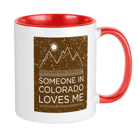 

CafePress - Someone In Colorado Loves Me Mugs - Ceramic Coffee Tea Novelty Mug Cup 11 oz