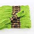 thumbnail image 2 of DMC Six-Strand Cotton Embroidery Floss 8 m (8.7 yd), Green, 2 of 3