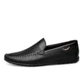 thumbnail image 5 of Men's Casual Hollow Loafers Slip On Leather Shoes Breathable Driving Shoes Moccasins Classic Penny Loafer Flats Boat Shoes, 5 of 10