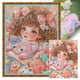 thumbnail image 1 of Hilo Algodón Ecológico Bordado 11CT Punto Cruz Lynabelle para Niña 40x55cm, 1 of 9